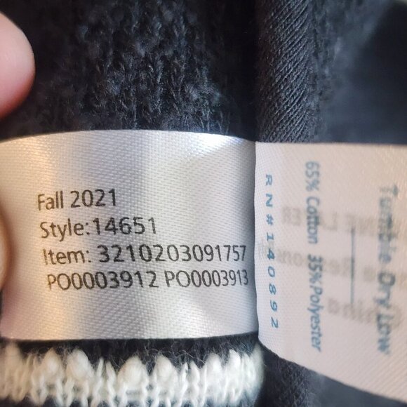 Marine Layer Birdseye Coat Womens Small Striped Knit Long Cardigan - Picture 5 of 9